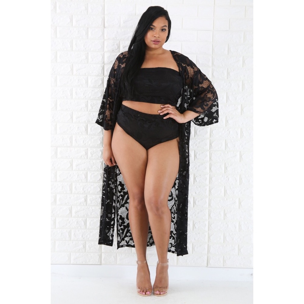 Lace Swim Set